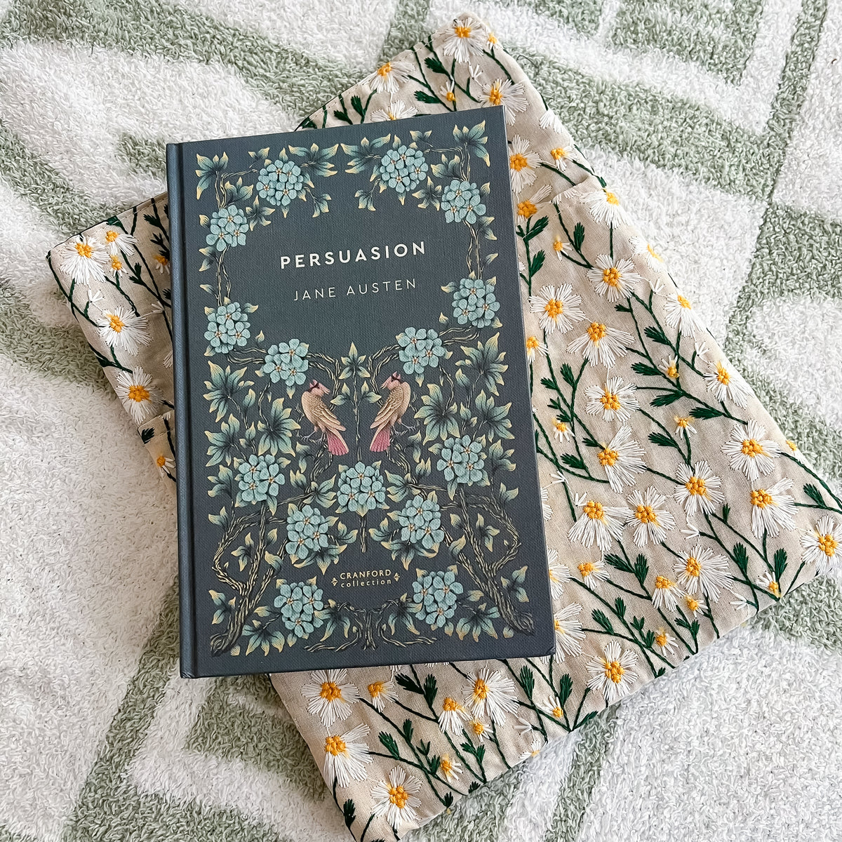 Embroidered Book Sleeve