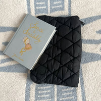 The Bookish Pouch in Black
