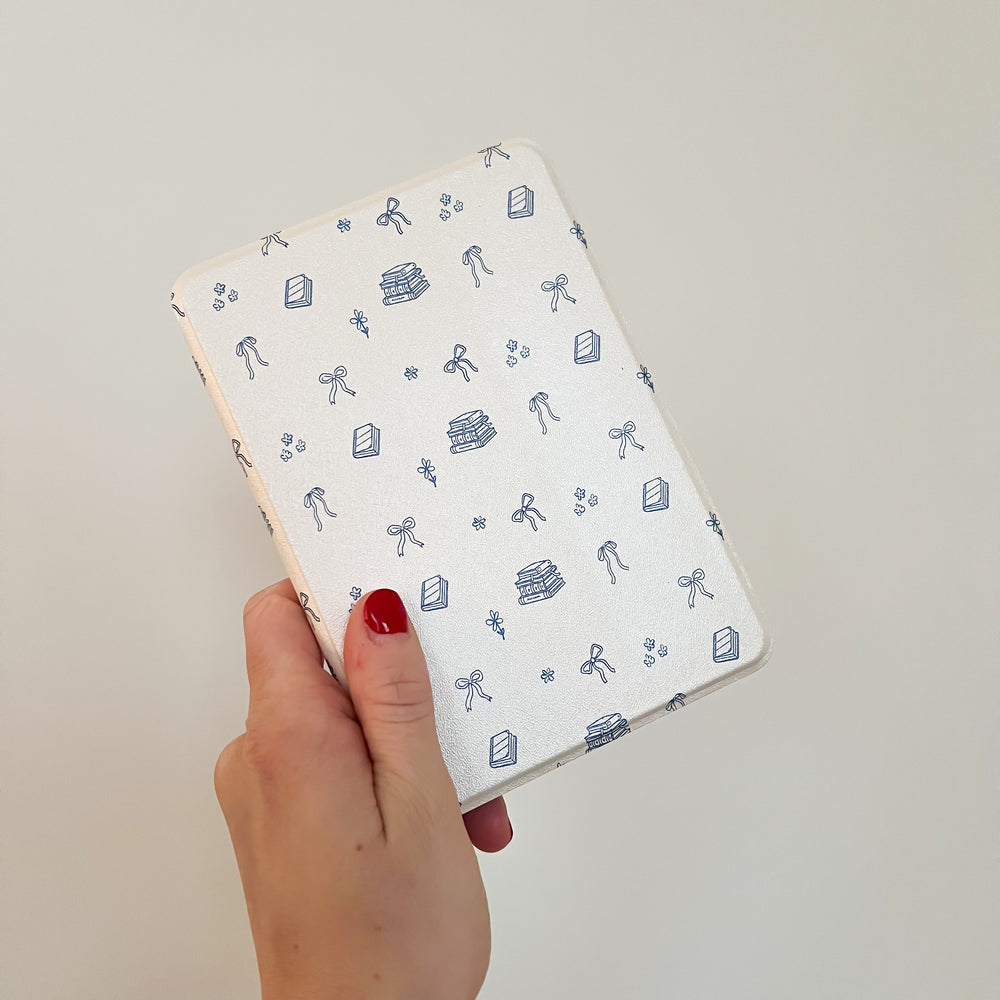 Bows, Books & Flowers Kindle Case