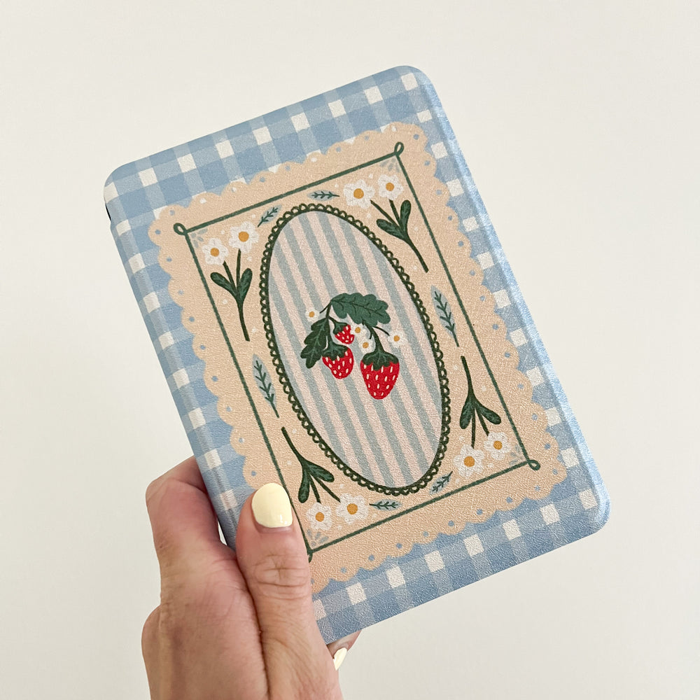 Strawberry Patch Kindle Case