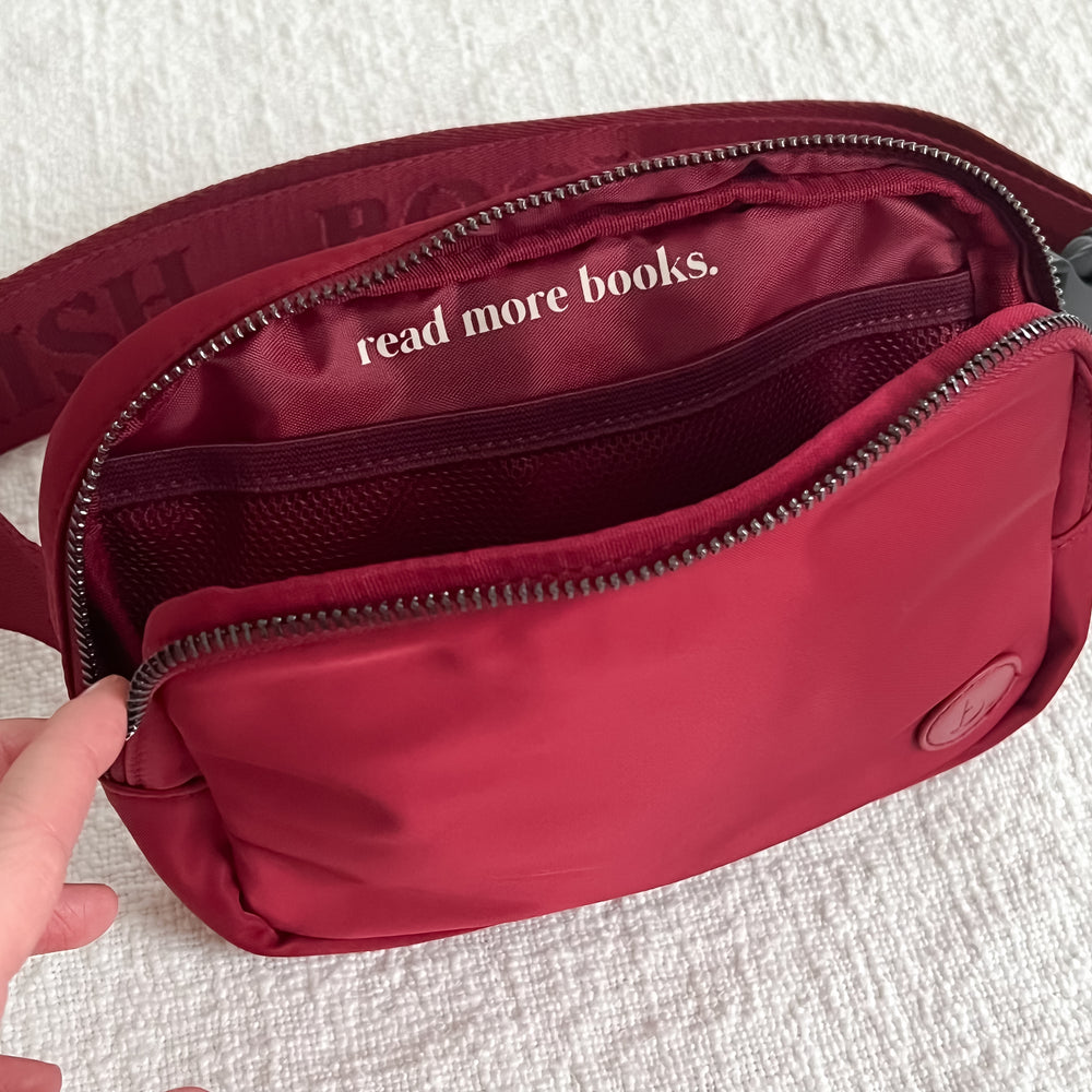 The Bookish Belt Bag