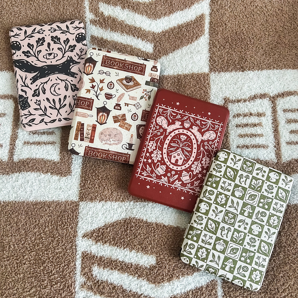 Cozy Bookshop Kindle Case