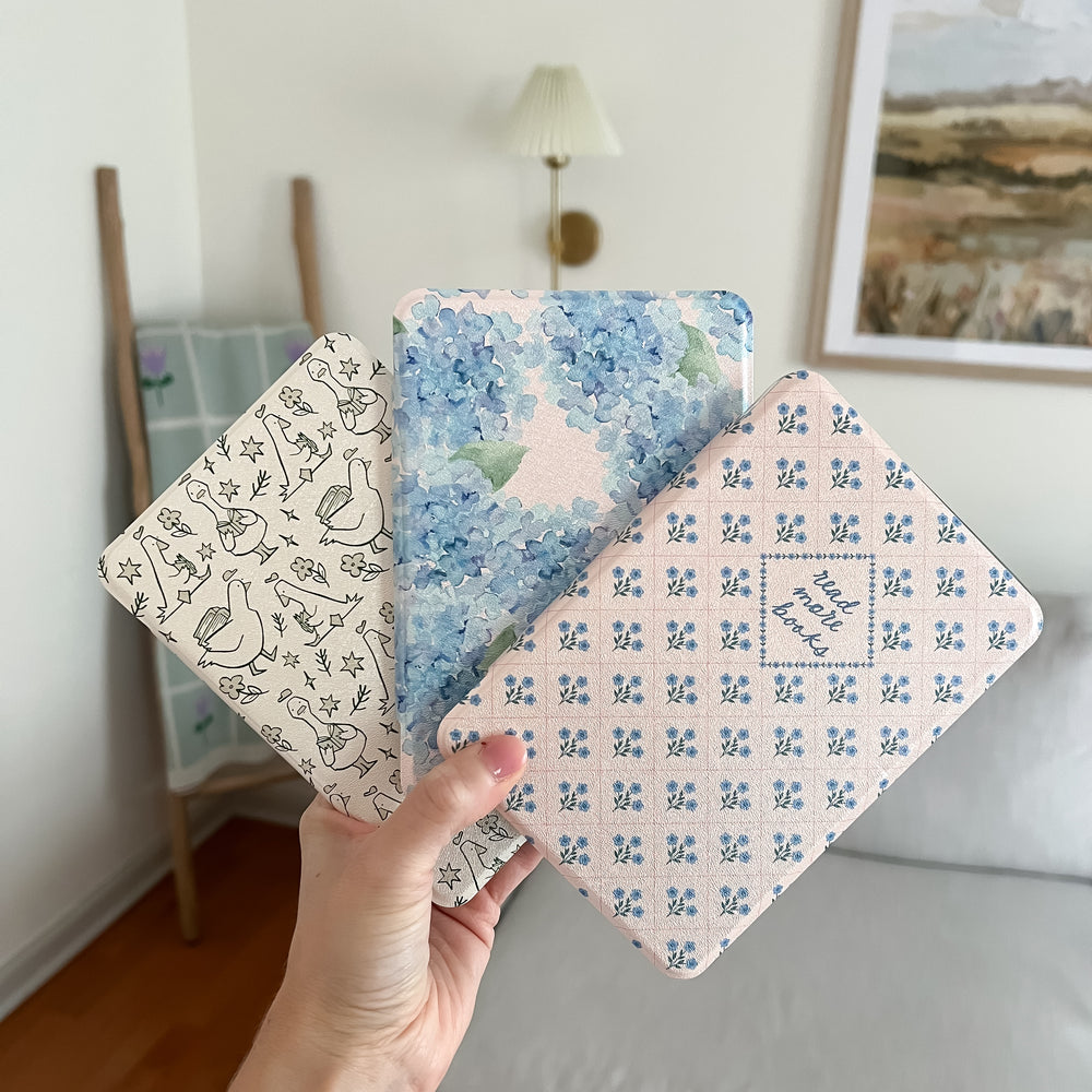 Nantucket Hydrangeas Kindle Case