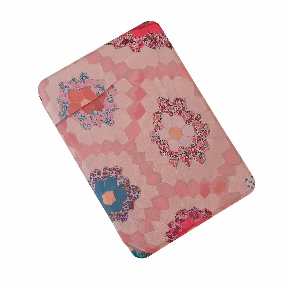 Pink Quilted Kindle Case