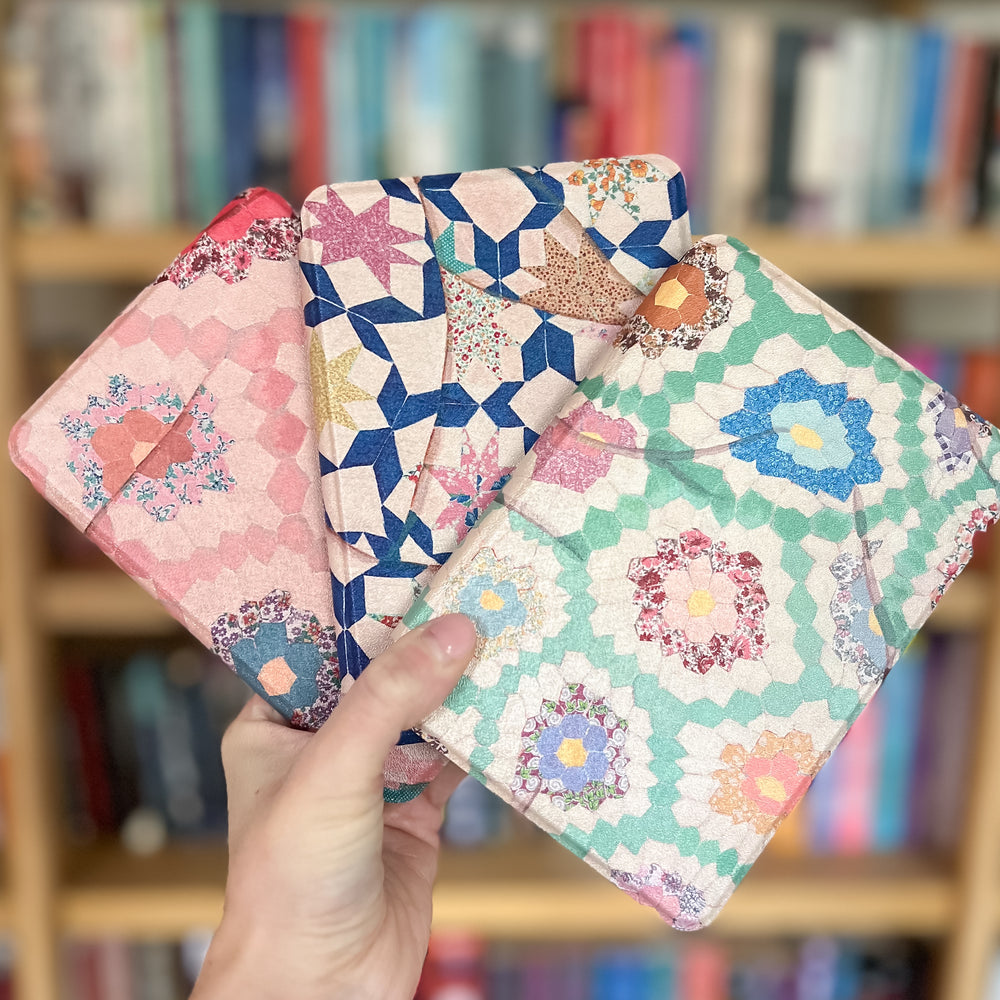 Pink Quilted Kindle Case