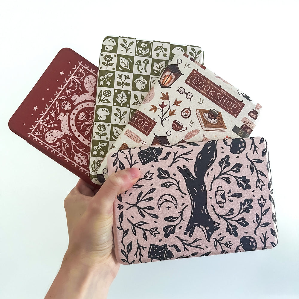 Cozy Bookshop Kindle Case