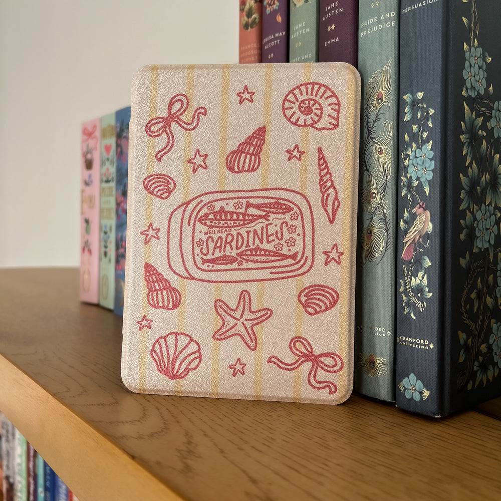 Well Read Sardines Kindle Case
