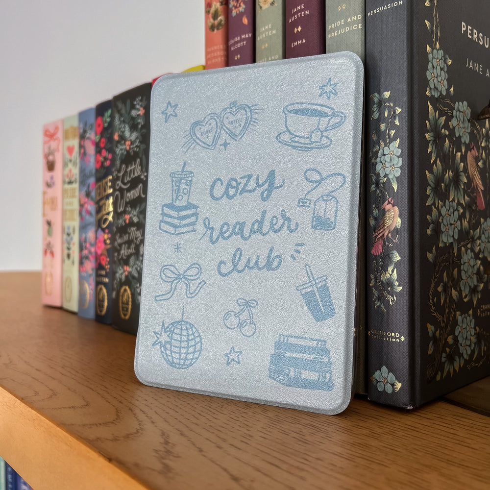 Cozy Reader Club Kindle Case