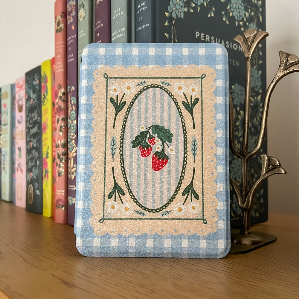 Strawberry Patch Kindle Case