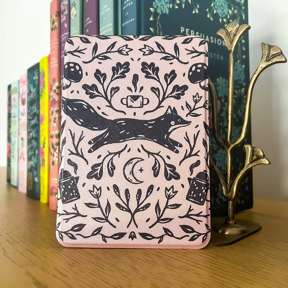 Midnight Fox Kindle Case
