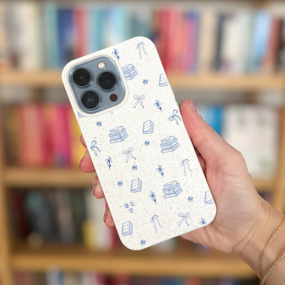Bows, Books & Flowers Phone Case