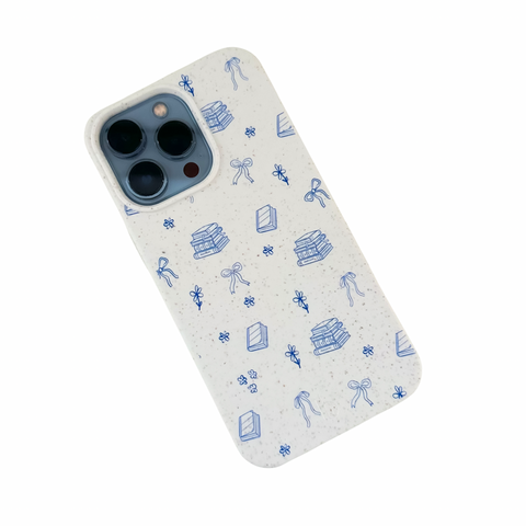 Bows, Books & Flowers Phone Case