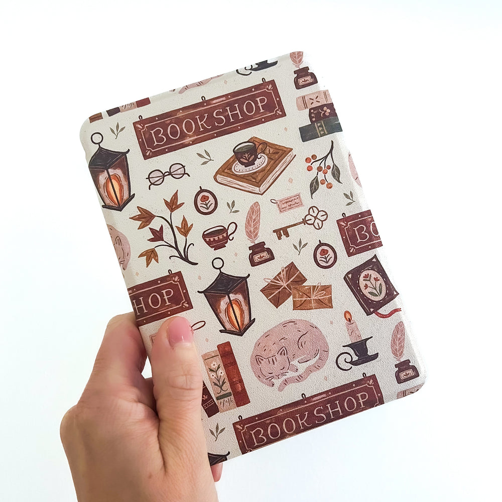 Cozy Bookshop Kindle Case