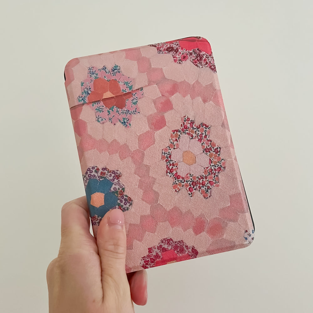 Pink Quilted Kindle Case