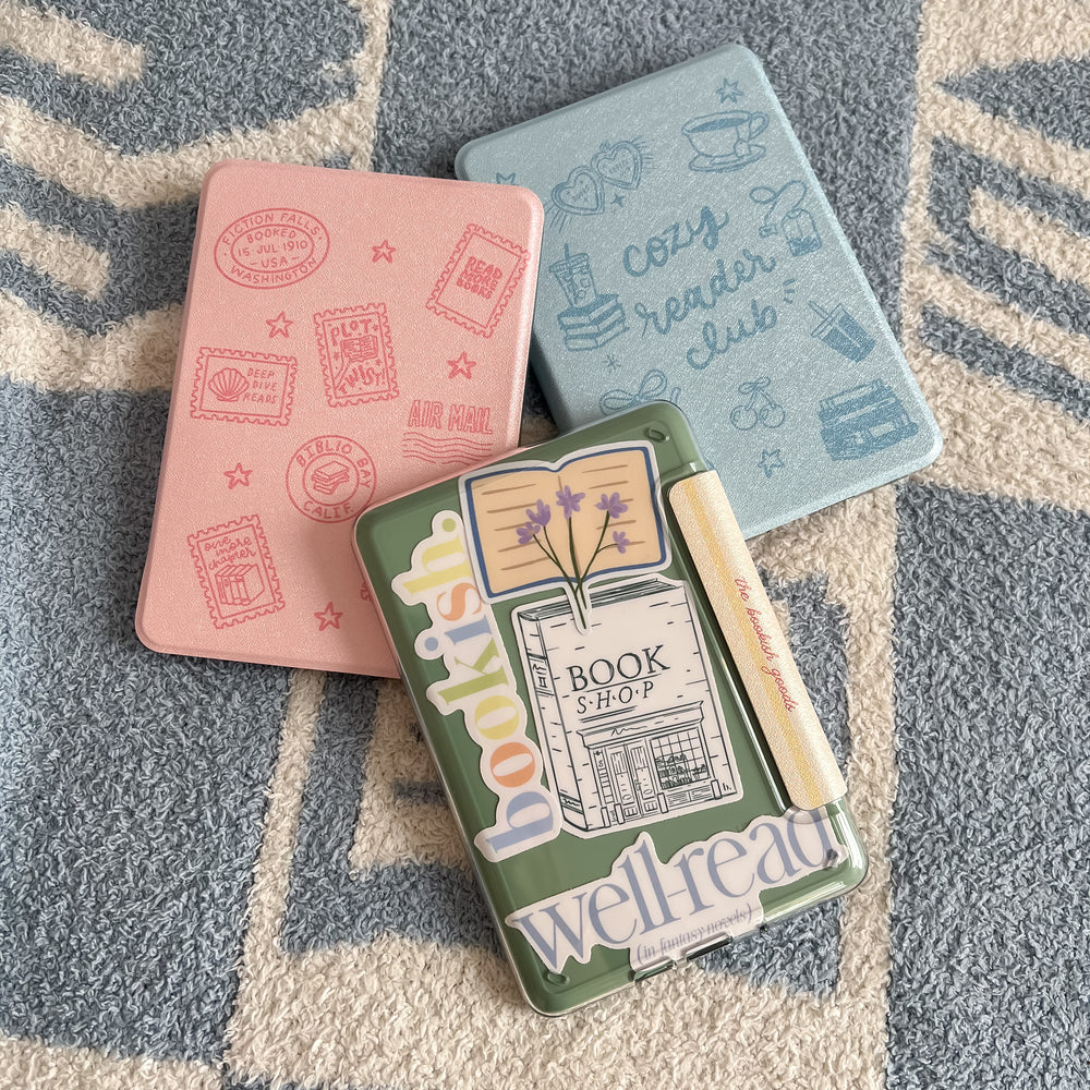 Cozy Reader Club Kindle Case