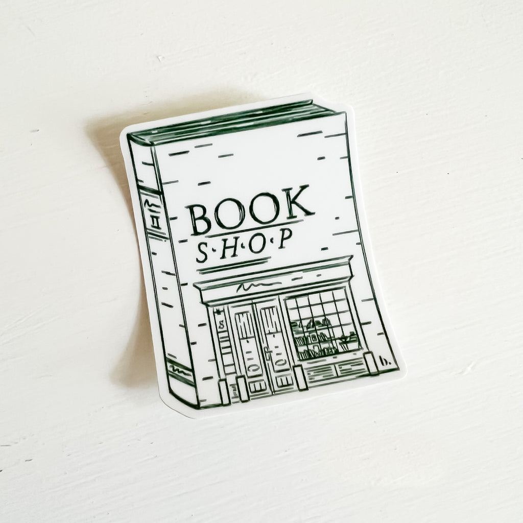 Store Book Sticker Book Shop Sticker – The Bookish Goods